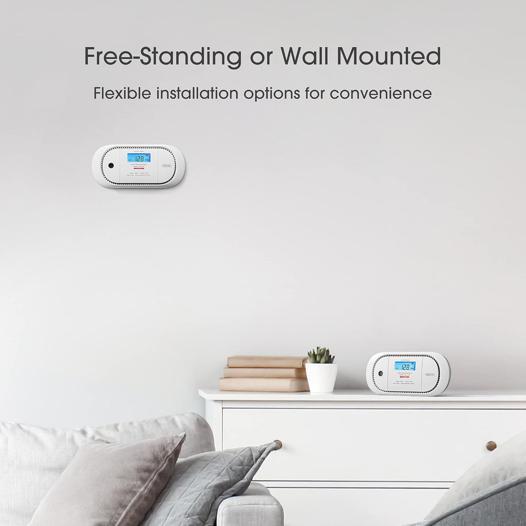 Wireless Interconnected Carbon Monoxide Detector, Pack of 2 C475863