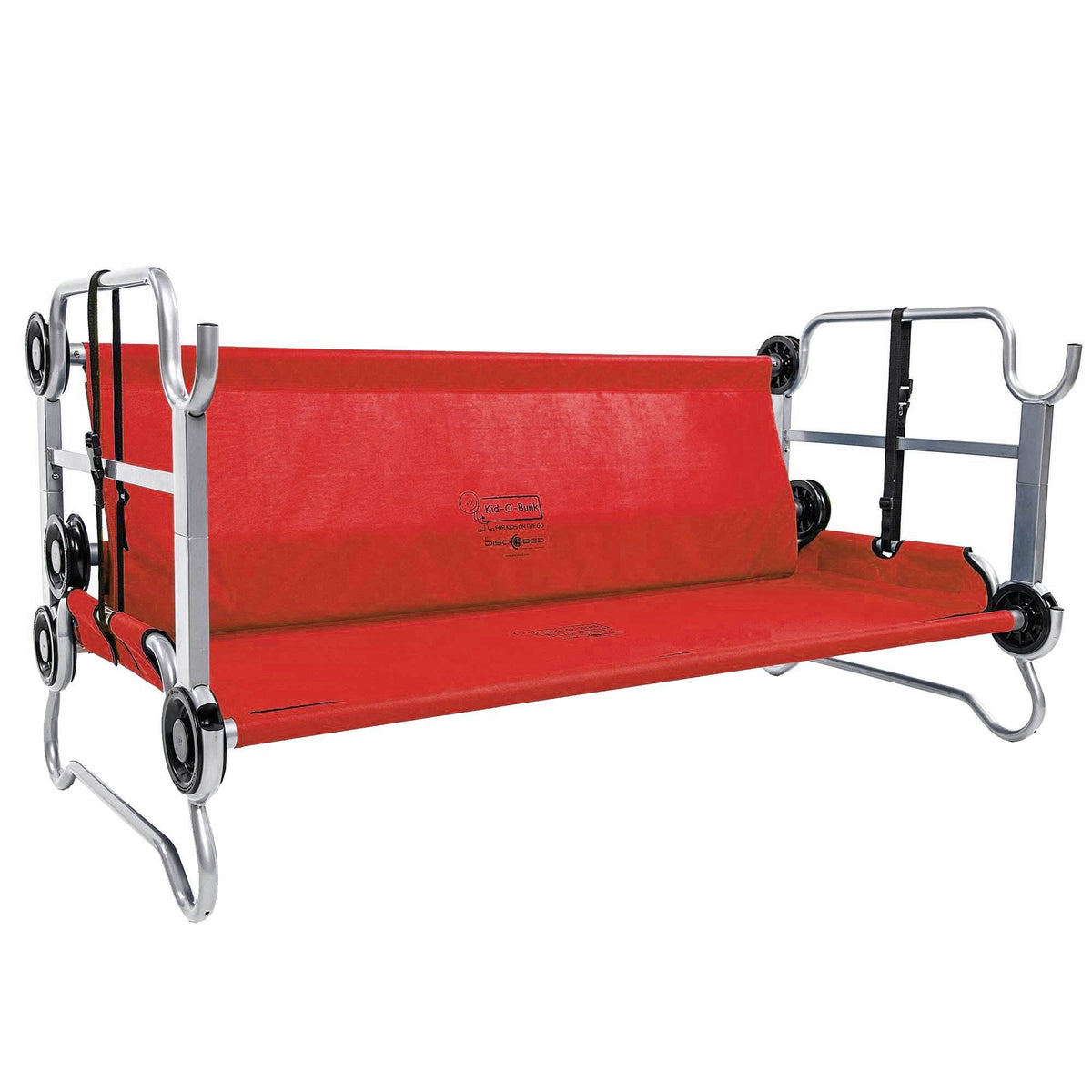 Red 2 Pack Camping Cot with Organizers E576242