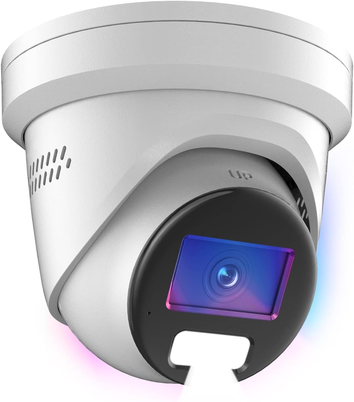 4MP ColorVu PoE Turret IP Camera with Two-Way Audio P324