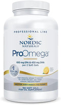 Lemon Flavor 180 Soft Gels 1280 mg Omega-3 Fish Oil B4453
