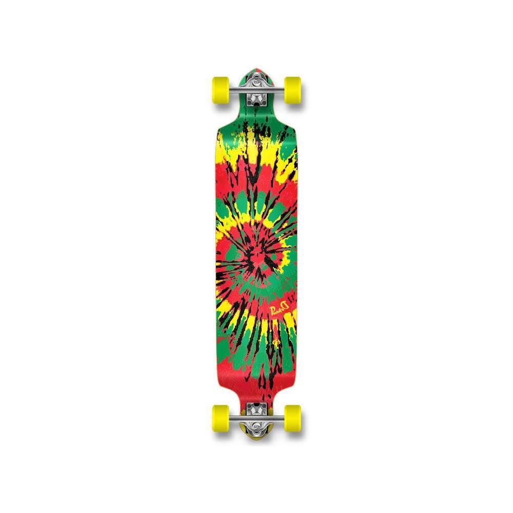 Drop Down Tiedye Longboard Complete J8349