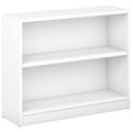 2 Shelf Bookcase in Pure White M51161