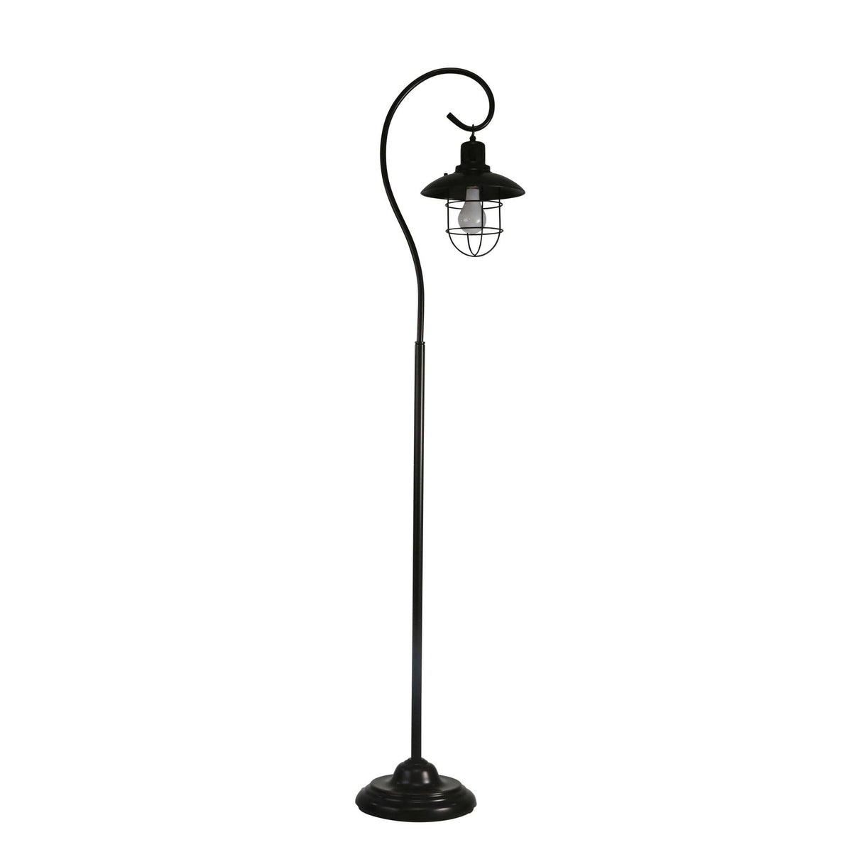 Metal Shepherds Hook Floor Lamp D6305