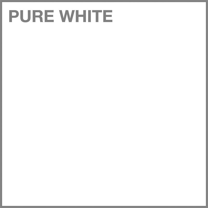 2 Shelf Bookcase in Pure White M51161