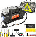 Portable 12V Heavy Duty Metal Tire Inflator 150PSI Air Compressor C879