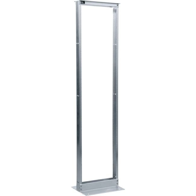 19" Aluminum Open Frame Rack J10143