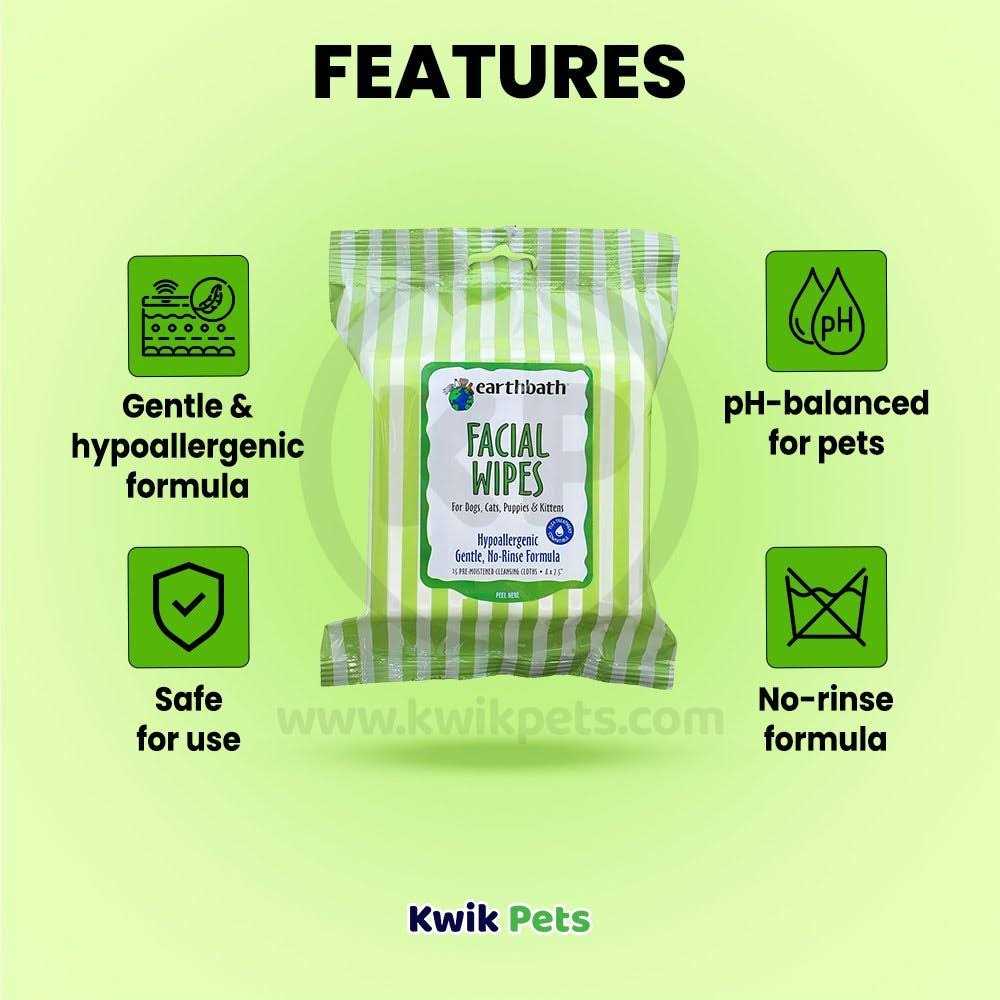 Facial Wipes for Dogs & Cats L5328