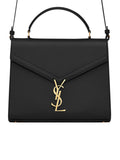 Medium Top Handle Bag in Grain de Poudre Embossed Leather O185