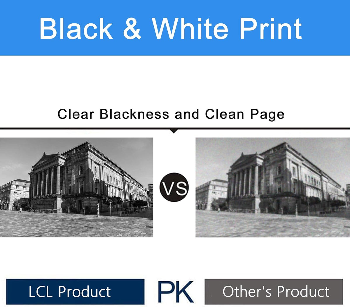 Remanufactured Toner Cartridge Replacement 2-Pack Black F852310
