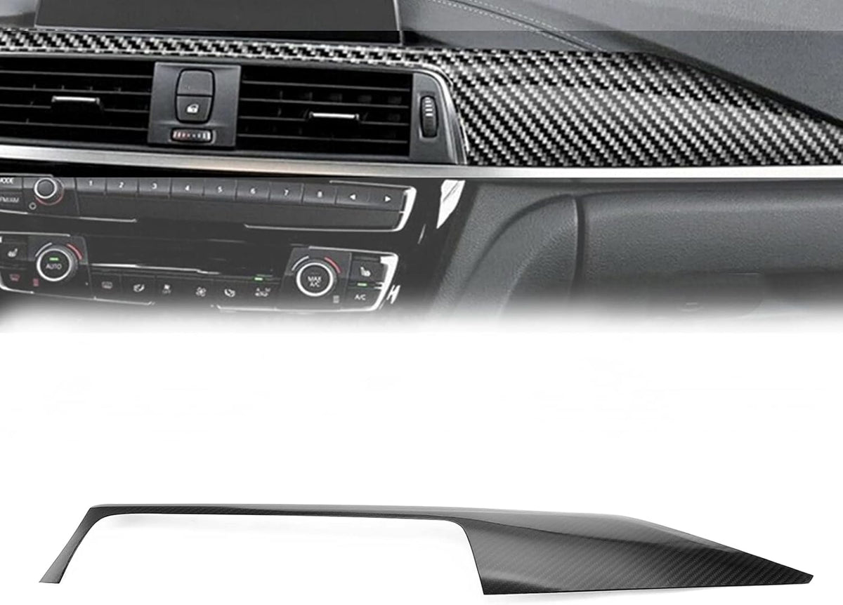 Central Console Dashboard Cover Trim Carbon Fiber J5094