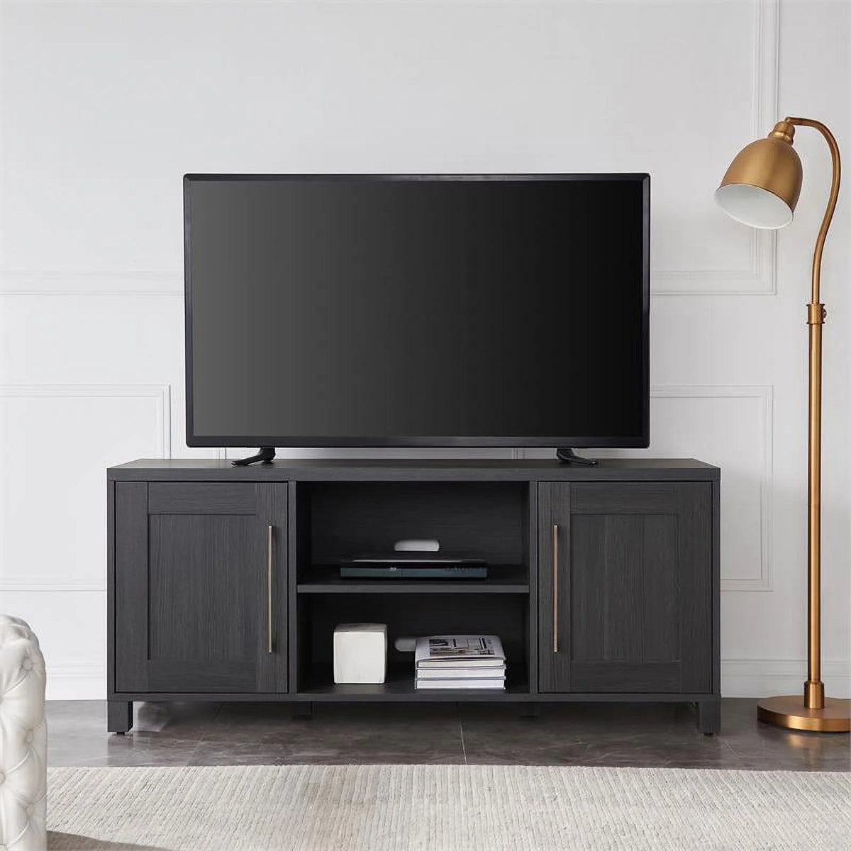 Dark Gray TV Stand D844