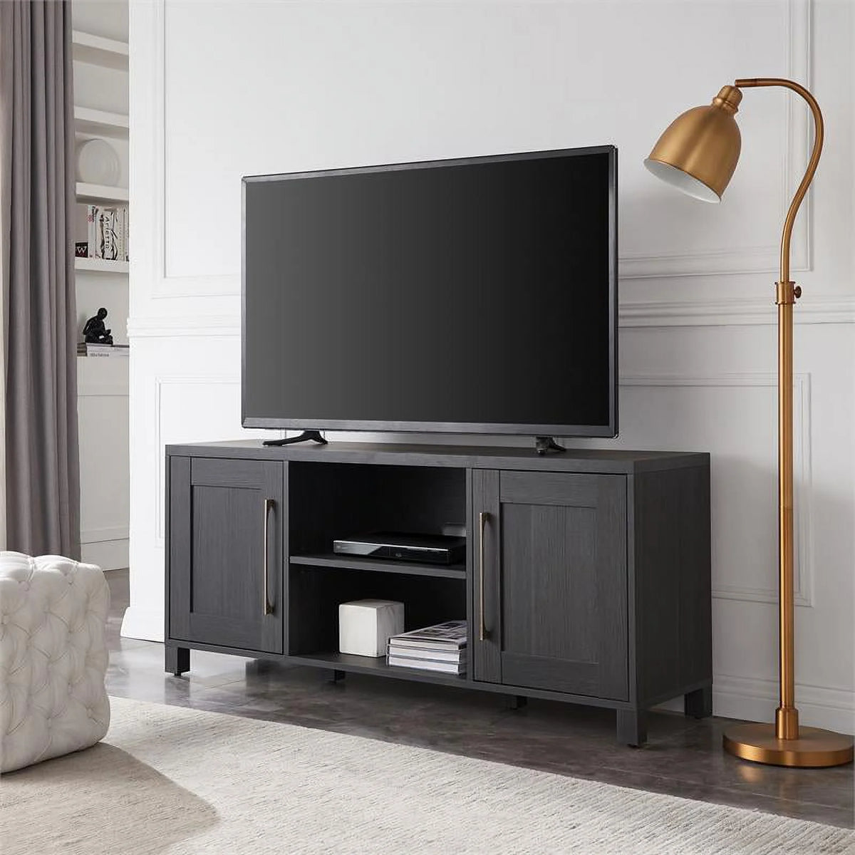 Dark Gray TV Stand D844