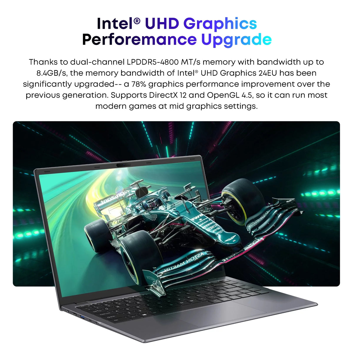14" Laptop 256GB SSD 8GB RAM Windows 11 Notebook Q122