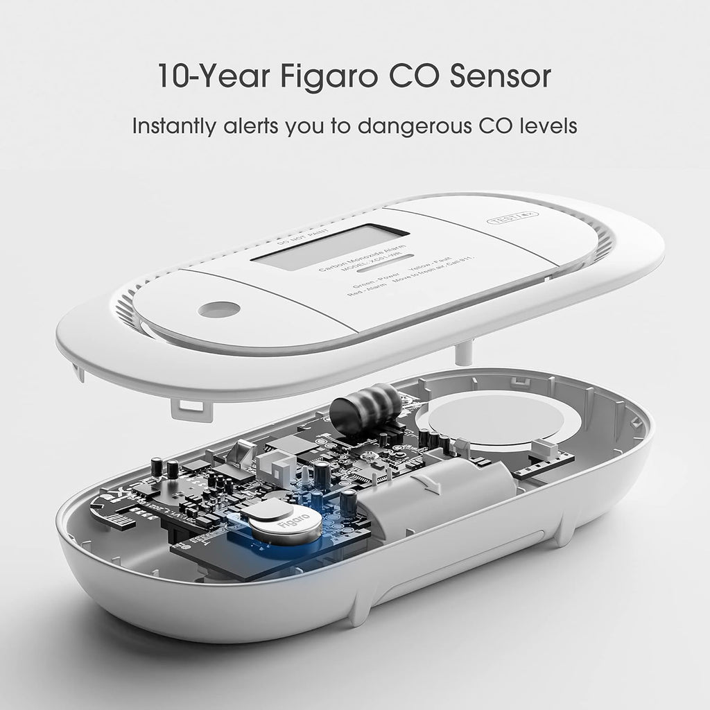 Wireless Interconnected Carbon Monoxide Detector, Pack of 2 C475863