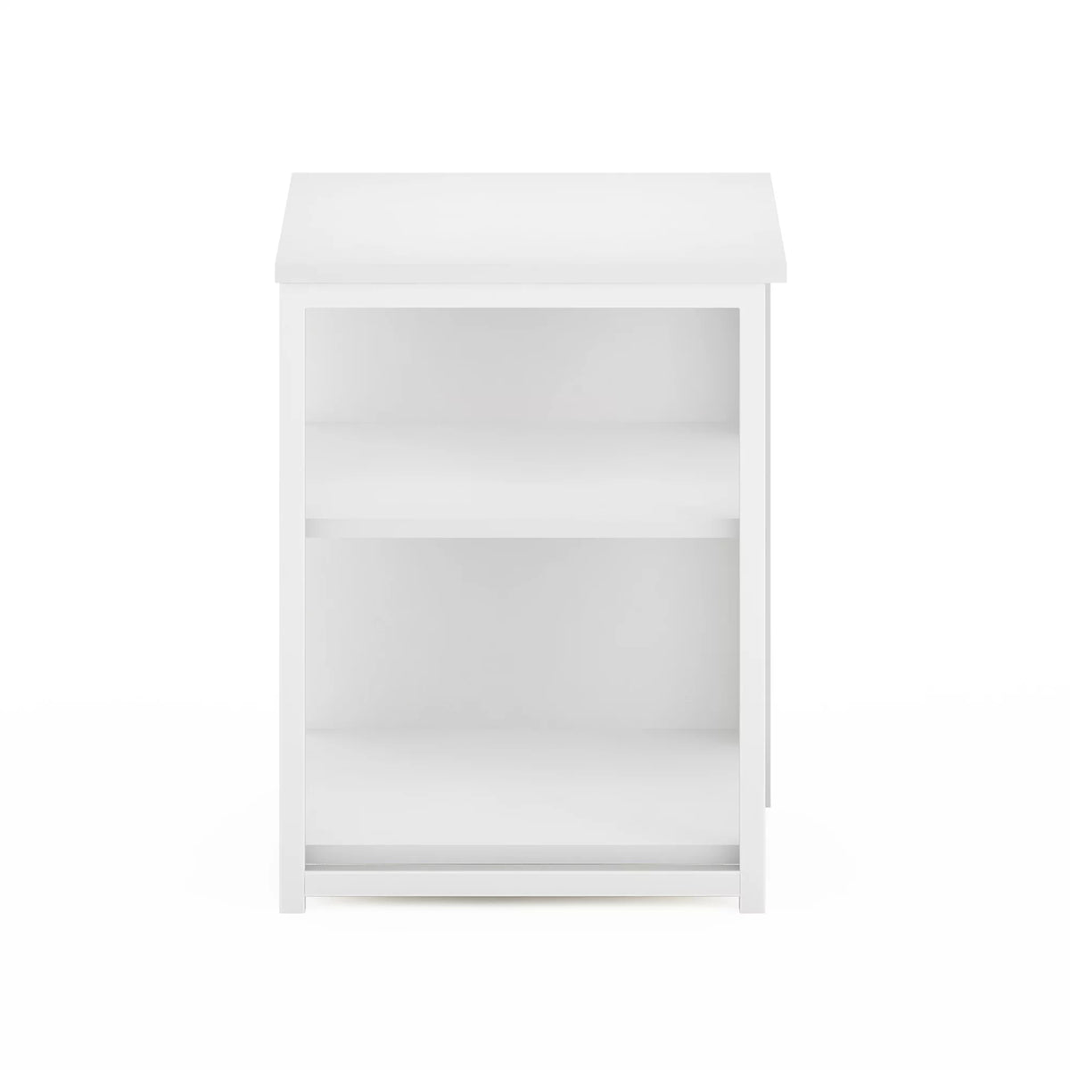 Solid White End Table W676694