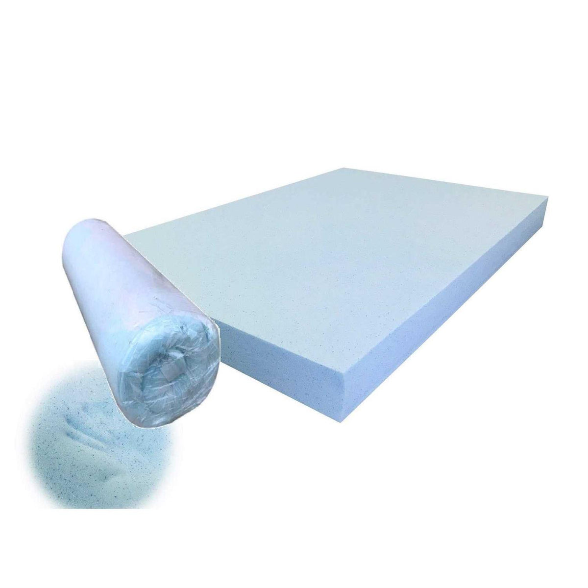 Blue Cooling Gel Memory Foam Pet Dog Bed D501380