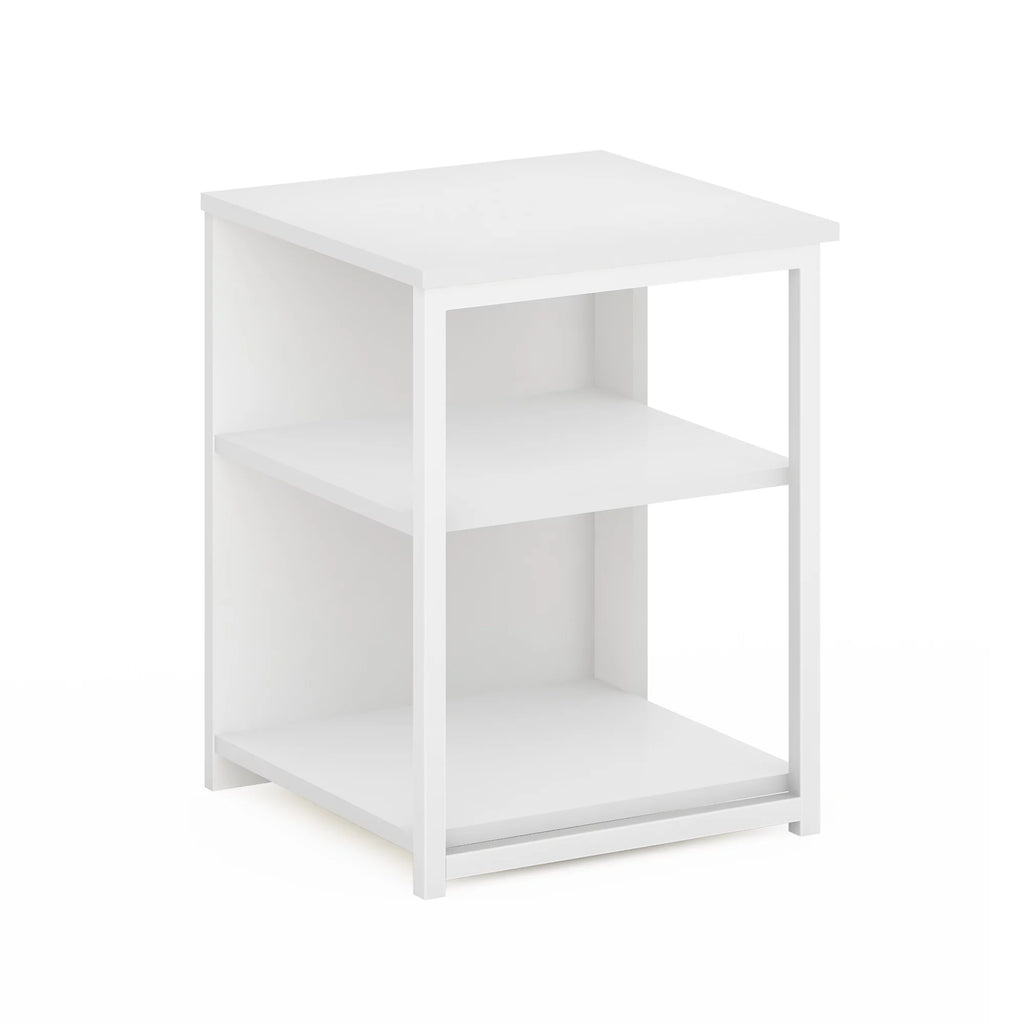 Solid White End Table W676694