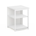 Solid White End Table W676694