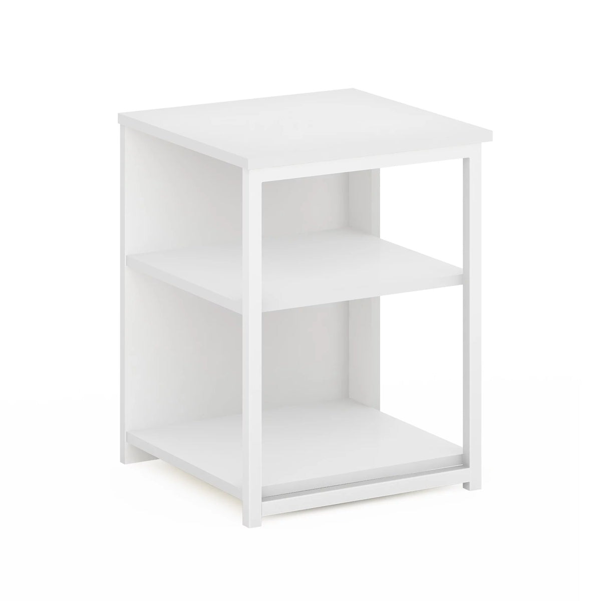 Solid White End Table W676694