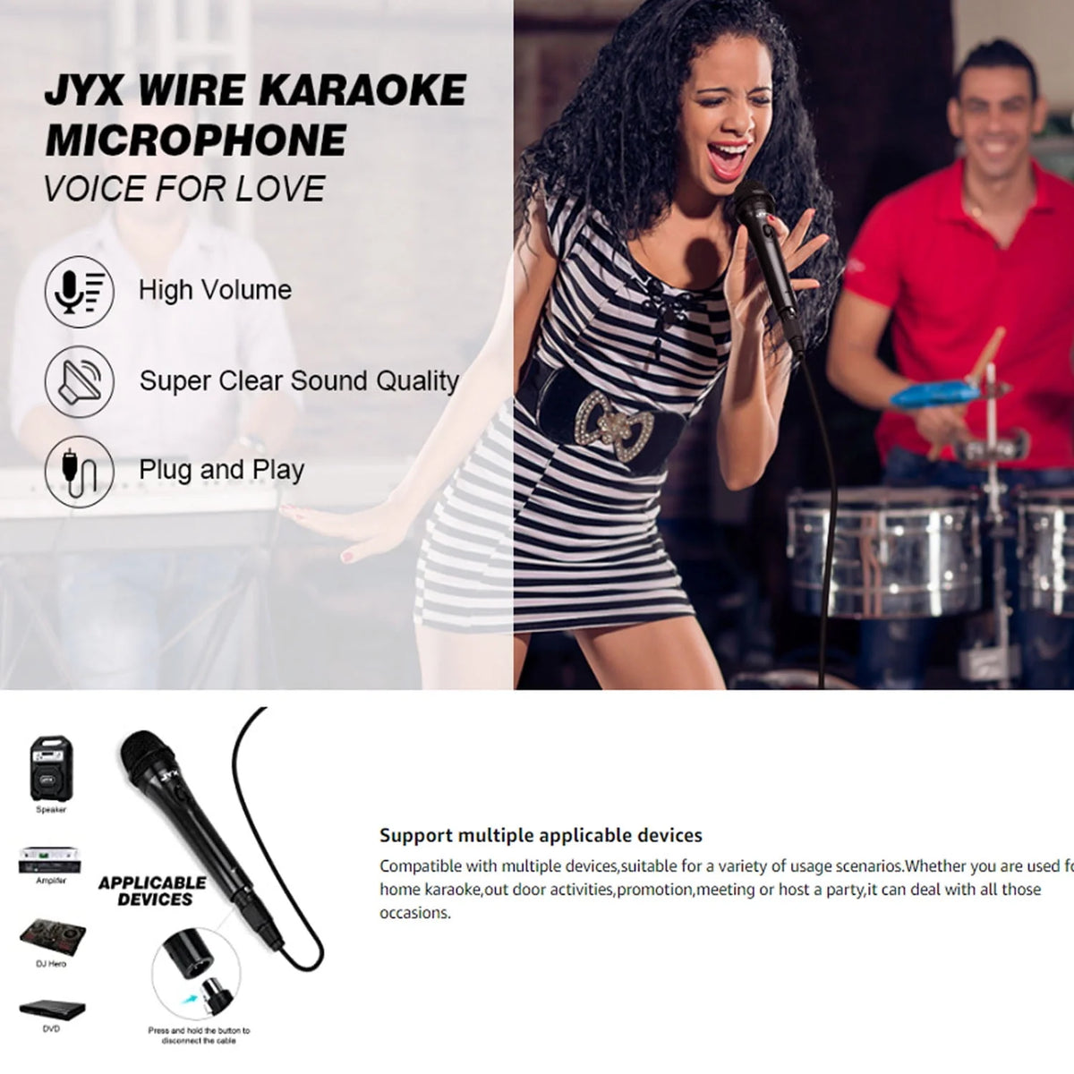 Unidirectional Dynamic Microphone O49011