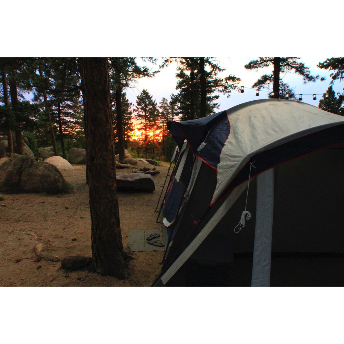 6-Person Cabin Tent with Screen Room Z4982