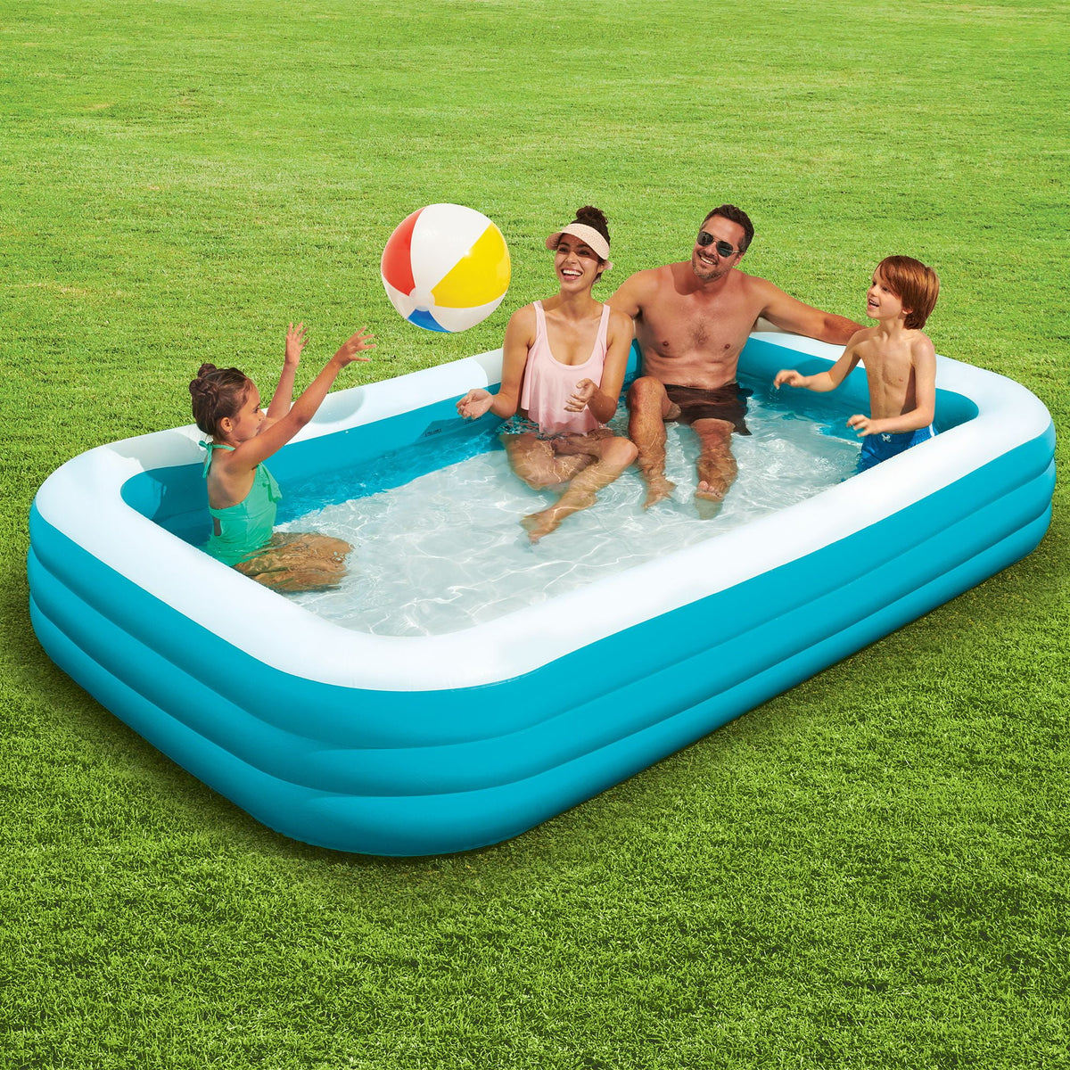 Rectangular Inflatable Family Pool G991692